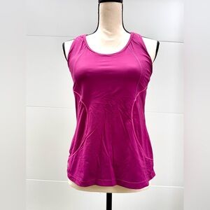 Athleta Burgundy Yoga Tank Top